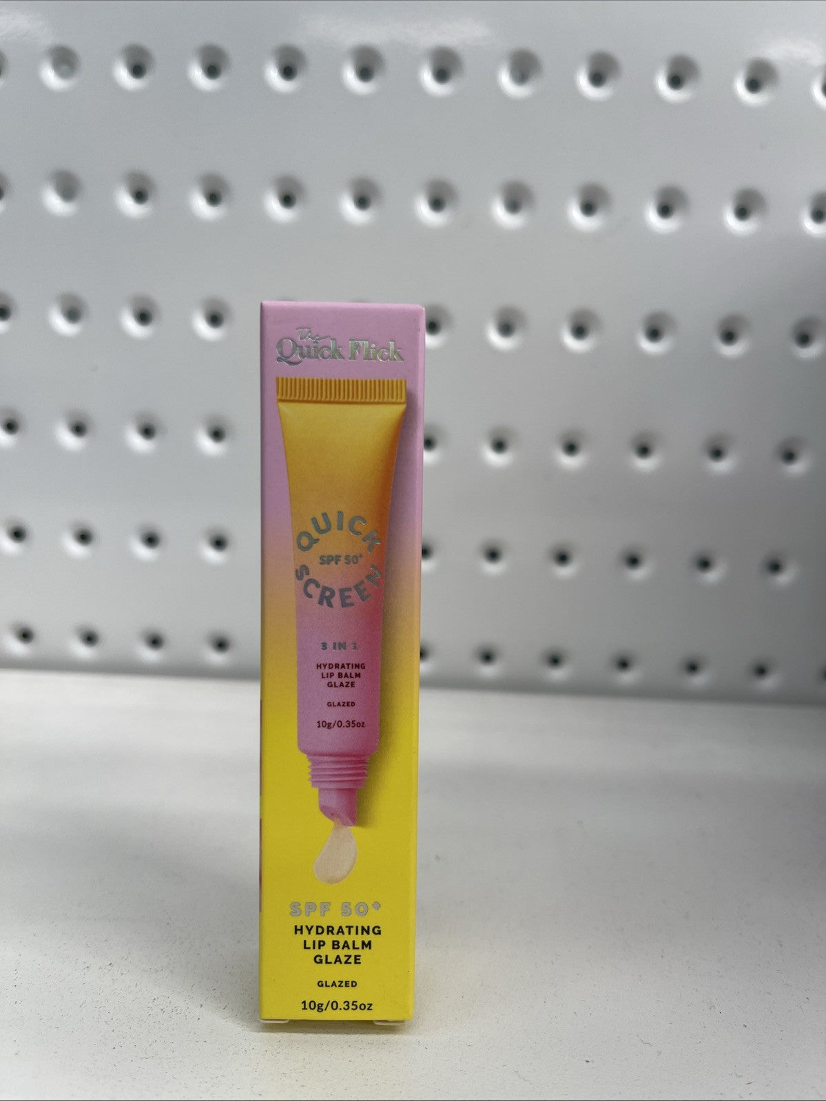 The Quick Flick Quick Screen SPF 50+ Hydrating Lip Balm Glaze 10g